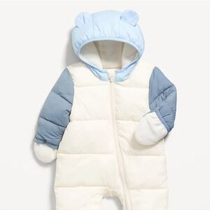 Water-Resistant Snowsuit 3-6 Months
